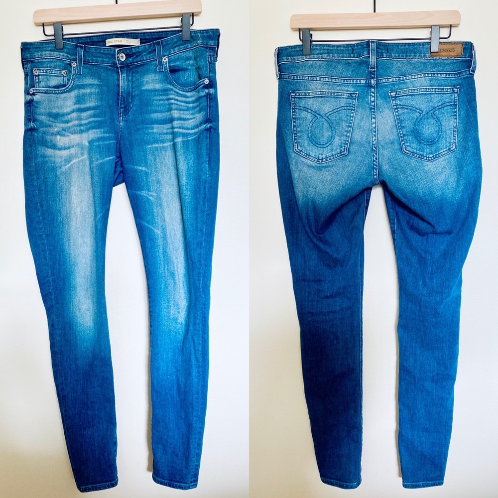 Big Star Liv Skinny Jeans Size 30R
